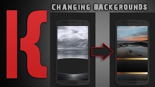 KLWP Tutorial OLD VIDEO: Subscriber Request - Changing Backgrounds