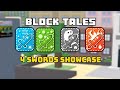 4 Block Tales Swords Showcase (Chapter 1 - 4)