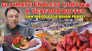 Largest Lobster & Seafood Buffet in San Diego! Incredible $54 Massive Asian Feast!