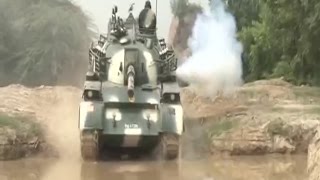 Gen Raheel Sharif visits Lahore Balochi Hills - Heavy Tanks | Dunya News