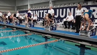 Bella Sims Cracks 1:54 | Women’s 200y Fly A Final | 2021 Speedo Winter Junior Championships - West