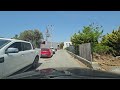 bodrum 4k drive in gümüşlük neighborhood in june 2024 sightseeing driving tour video