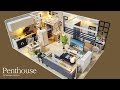 DIY Miniature DollhouseㅣPenthouseㅣ펜트하우스 미니어처ㅣ박소소