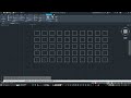Rectangular Array AutoCAD