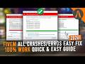 How To Fix FiveM All Crashes And Errors in 2026 ✅ | FiveM Crashing Fix (2026)