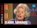 Pourquoi Claude Sarraute refusait d'être une femme entretenue ? | INA Mireille Dumas