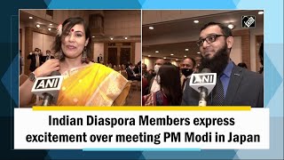Indian Diaspora Members express excitement over meeting PM Modi in Japan