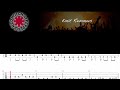 Red Hot Chili Peppers - Emit Remmus (Bass Tab Play Along)