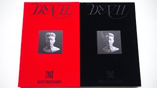 [ASMR] Unboxing Max Changmin 창민 (TVXQ! 동방신기) 2nd Korean Solo Mini Album Devil (Red \u0026 Black Edition)