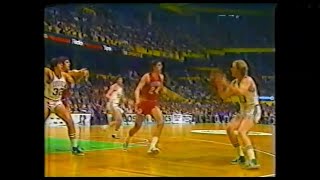 4/22/1981 Philadelphia 76ers at Boston Celtics Eastern Conference Finals Game 2 at the Garden