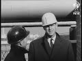 duke of edinburgh opens new esso oil refinery 1960