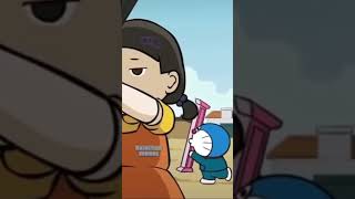 Doraemon RESPECT Squid Game Funny Video 🤣😂 | Doraemon Cartoon Status | Squid Game RESPECT Status