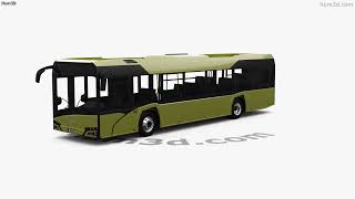 Solaris Urbino Bus 2017 3D model by 3DModels.org