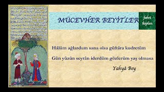 Taşlıcalı Yahyâ • Hâlimi Ağlardım | Mücevher Beyitler 💎 8 • Fahri Kaplan