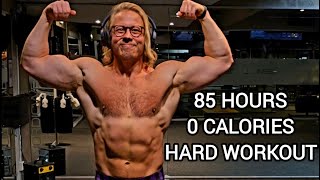 Upper Body Workout 85 Hours Fasted (0 Calories)