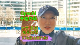 OpenAI开始炸场：12天连续发布12场，AI功能全面升级！