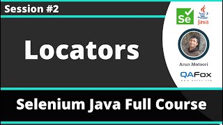 Selenium Java Training - Session 2 - Locators
