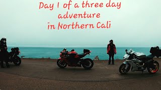 weekend MotoVlog adventure ep1 mendo coast to Lake County 😎 day 1