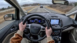2017 Ford C-Max Hybrid - POV Test Drive (Binaural Audio)