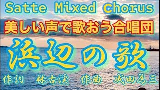 【♬浜辺の歌】演奏　美しい声で歌おう合唱団（幸手混声合唱団）作詞　林古渓　作曲　成田為三　2021.12 練習録音 『チャンネルCORO』