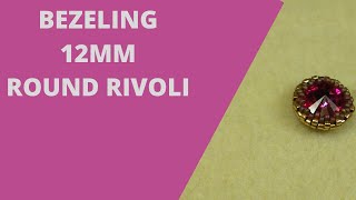 Tutorial Beading 12mm Rivoli Peyote