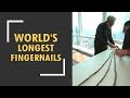 Bizarre! This Indian man has finally cut his fingernails after 66 years