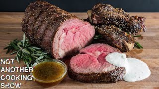 how to make a PRIME RIB DINNER from START TO FINISH