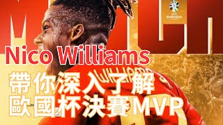 【⭐西班牙超新星】Nico Williams | 帶你深入了解歐國杯決賽MVP