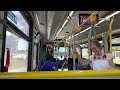 ⁴ᴷ⁶⁰ full route sf muni 2021 proterra zx5 40 5007 on 57 parkmerced