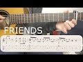 Learn to Play - FRIENDS (Marshmello & Anne-Marie) - Fingerstyle Guitar Tutorial