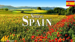 Spring Spain 4K Ultra HD • Stunning Footage Spain, Scenic Relaxation Film with Calming Music.