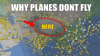 Why planes don't fly over these locations | Secret Revealed #airplanes #noflyzone