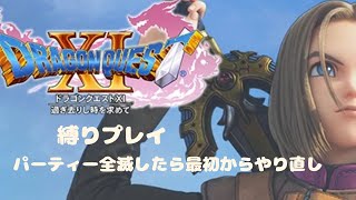 #3[ドラゴンクエスト11S]ネタバレあり縛りプレイパーティー全滅したら最初からやり直し。イベント全滅は除く。