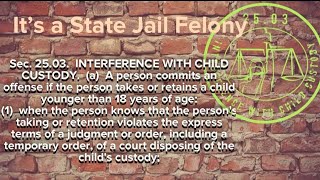 Wharton County Sheriff’s Department fails to help mom with her custody order.