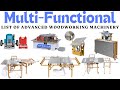 Multi - Functional Woodworking Machine by SN Tools   Sliding Table Saw Cutting Machine