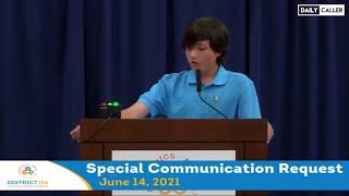 'Leftish Agenda In Class': 15-Year-Old High School Student Exposes Critical Race Theory In Speech