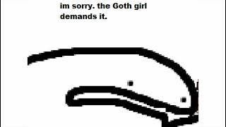 Sock Shorts: JFJ x FlorkofCows Goth Girl Sacrifice