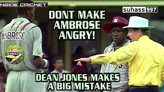 #RIPDeano. Dont make AMBROSE angry! WORLD SERIES FINAL - Dean jones makes a big mistake