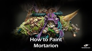 How to Paint Mortarion