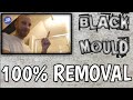 How to Fix and Repair a Bathroom Ceiling covered in Black Mould