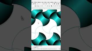 how to make pattern | fancy pattern designing in #coreldraw #shorts #viral #viral #vce