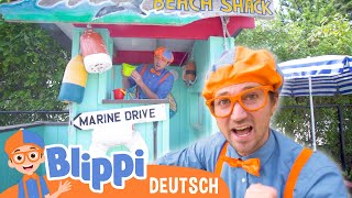 Blippi genießt die Natur und beobachtet Boote ⛵ | Blippi Deutsch - | Abenteuer und Videos für Kinder