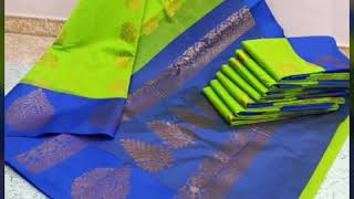 Super Soft Uppada Kotanji Border silk cotton sarees