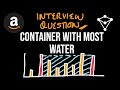 Container With Most Water - LeetCode 11 - JavaScript