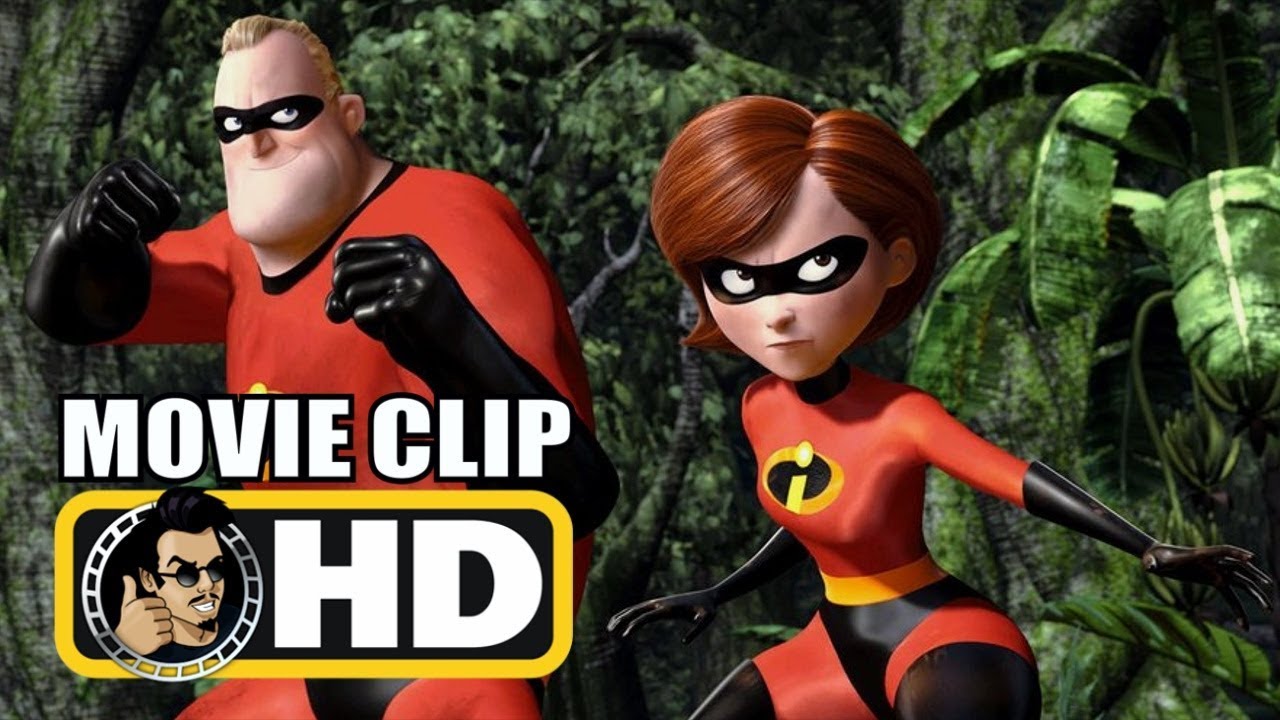 The Incredibles 2004 4 Movie Clips Classic Trailer Pixar