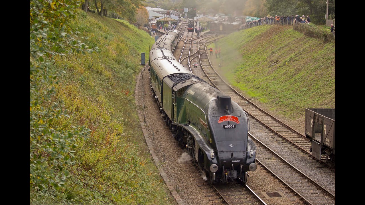 Bluebell Railway Giants Of Steam Gala - Friday 12th October 2018 - YouTube