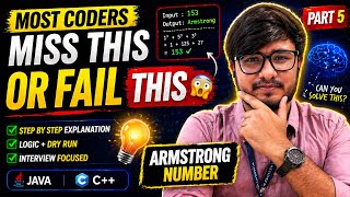 Check Armstrong Number in Java (Step-by-Step) | Master Logic Building Part 5 | Beginner Friendly