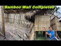 Finally Naya ghar ka Bamboo wall completed hua | local bamboo home video