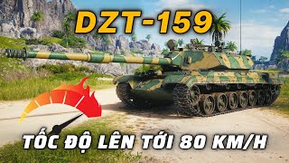 DZT-159: Tốc độ 80 km/h trên tăng hạng trung! | World of Tanks