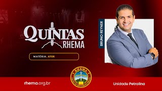 ATOS | BRUNO REYNER | 20H30 | QUINTA RHEMA | 20/02/25 | CULTO AO VIVO | VERBO PETROLINA